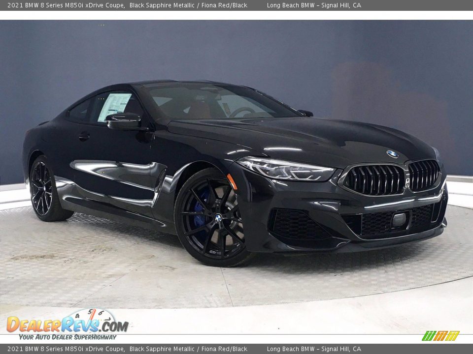 Front 3/4 View of 2021 BMW 8 Series M850i xDrive Coupe Photo #19