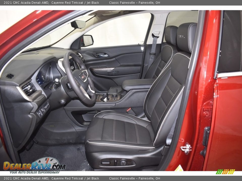 2021 GMC Acadia Denali AWD Cayenne Red Tintcoat / Jet Black Photo #7