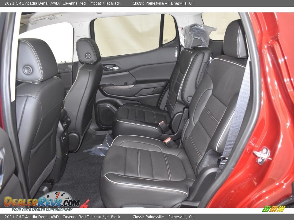 2021 GMC Acadia Denali AWD Cayenne Red Tintcoat / Jet Black Photo #8