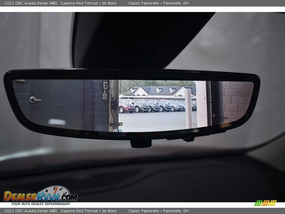 2021 GMC Acadia Denali AWD Cayenne Red Tintcoat / Jet Black Photo #10
