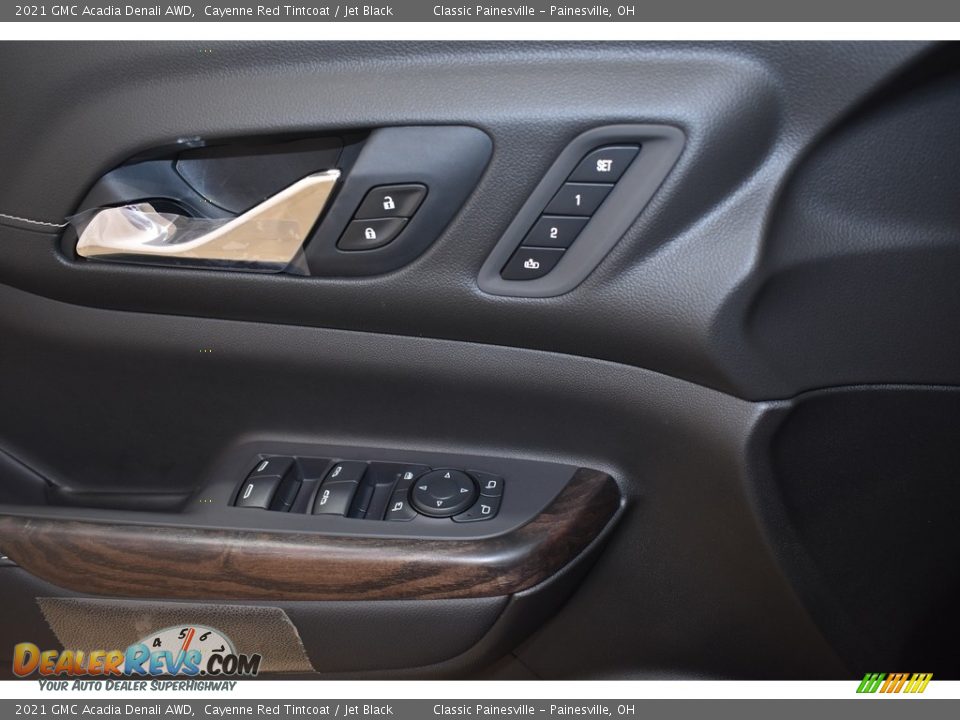 2021 GMC Acadia Denali AWD Cayenne Red Tintcoat / Jet Black Photo #11