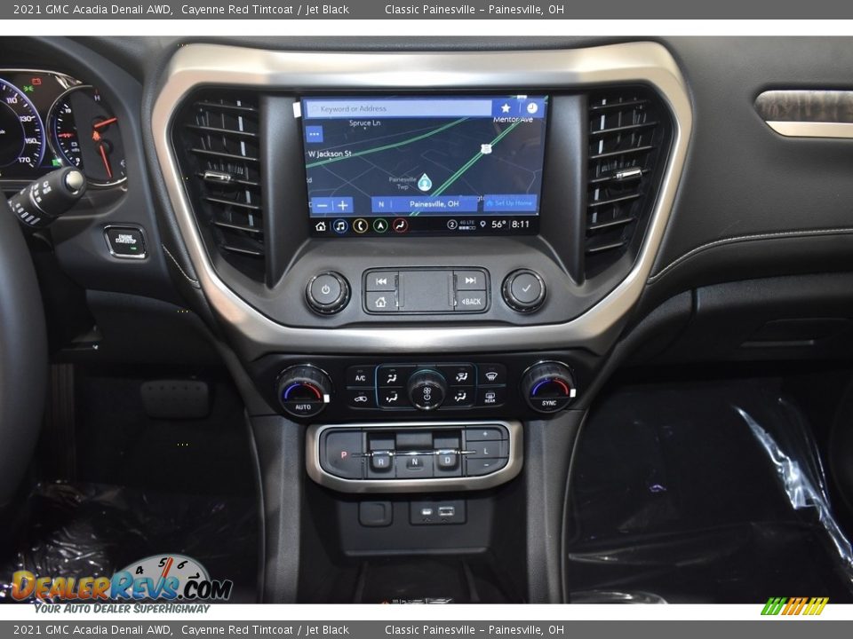2021 GMC Acadia Denali AWD Cayenne Red Tintcoat / Jet Black Photo #13