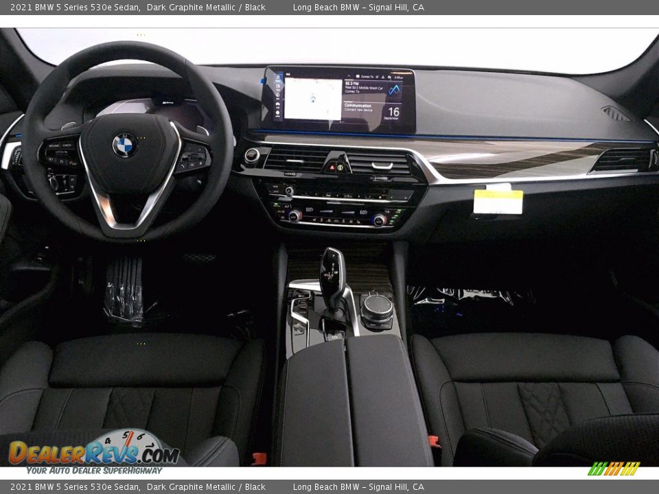 Dashboard of 2021 BMW 5 Series 530e Sedan Photo #5