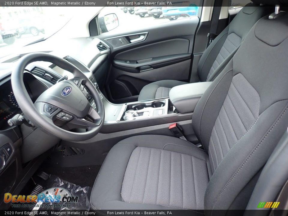 Front Seat of 2020 Ford Edge SE AWD Photo #12