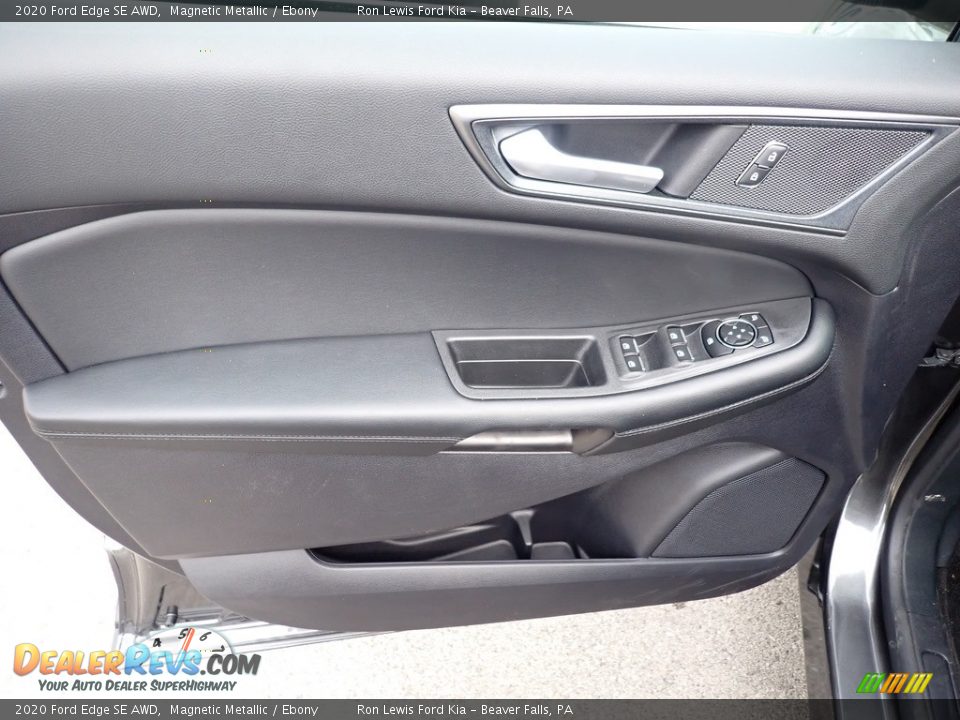 2020 Ford Edge SE AWD Magnetic Metallic / Ebony Photo #13