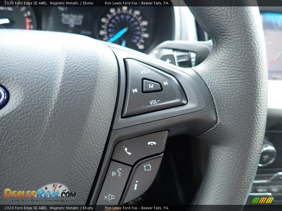 2020 Ford Edge SE AWD Steering Wheel Photo #17