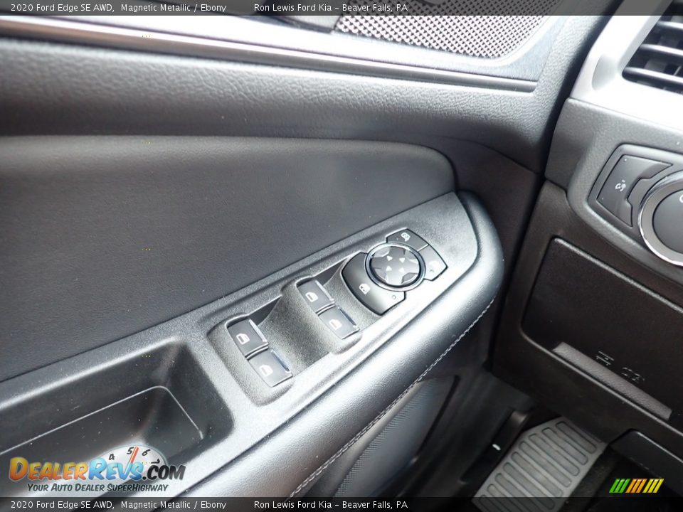 2020 Ford Edge SE AWD Magnetic Metallic / Ebony Photo #19