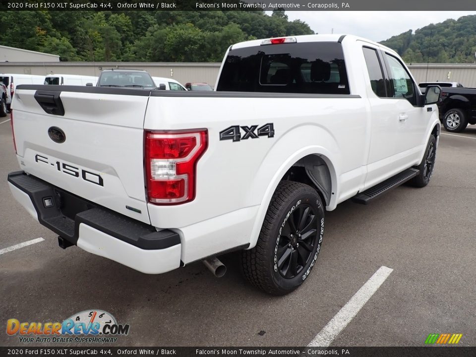 2020 Ford F150 XLT SuperCab 4x4 Oxford White / Black Photo #2