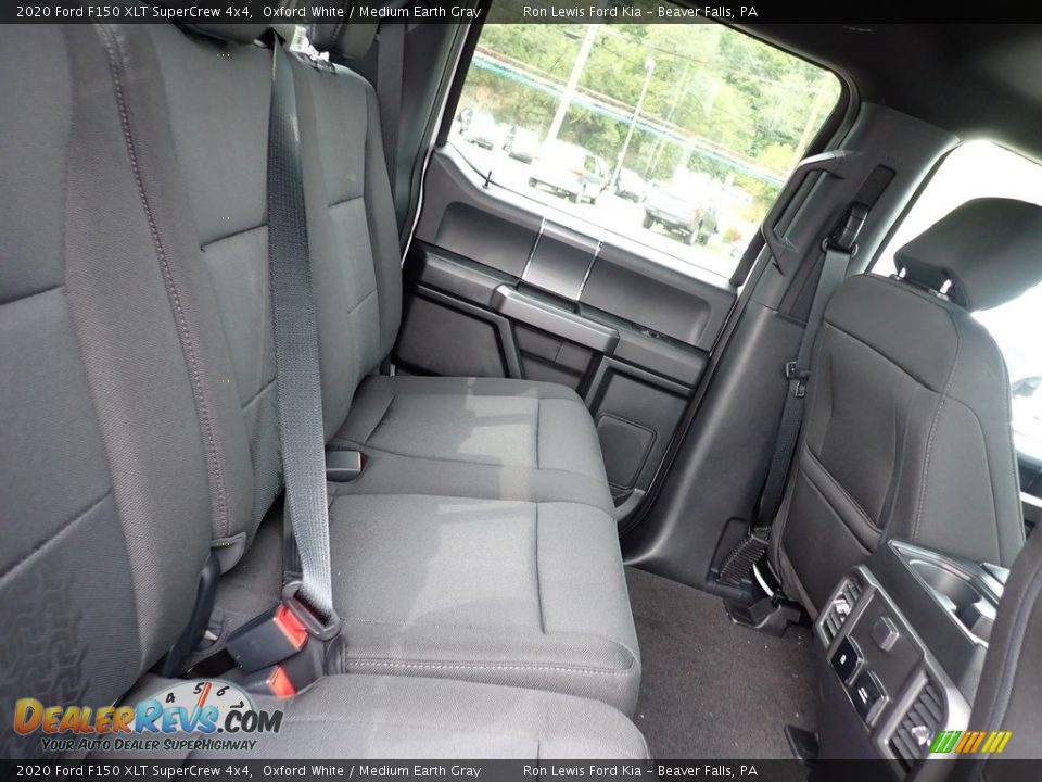 2020 Ford F150 XLT SuperCrew 4x4 Oxford White / Medium Earth Gray Photo #9