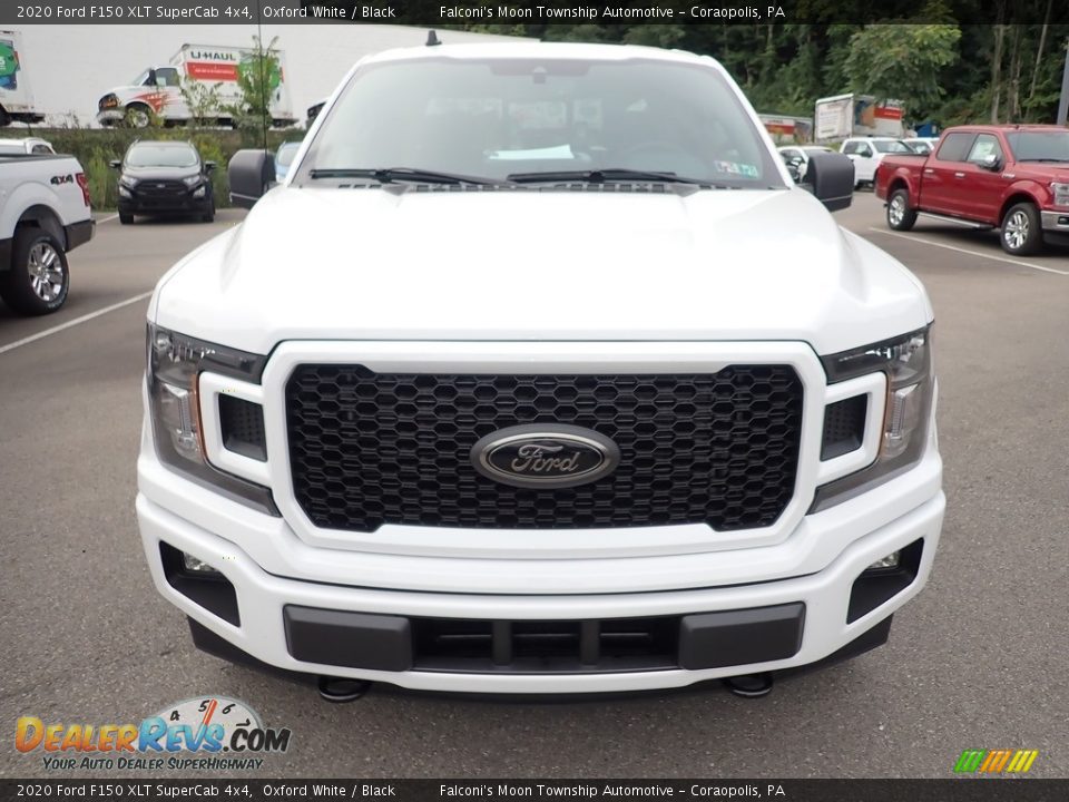 2020 Ford F150 XLT SuperCab 4x4 Oxford White / Black Photo #4