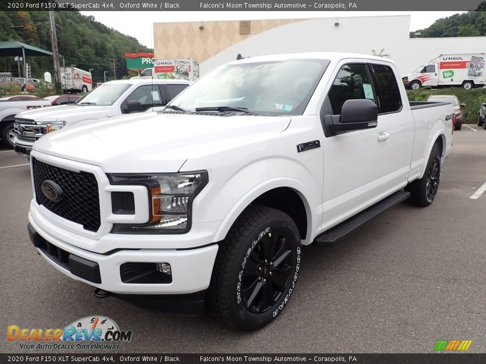 2020 Ford F150 XLT SuperCab 4x4 Oxford White / Black Photo #5