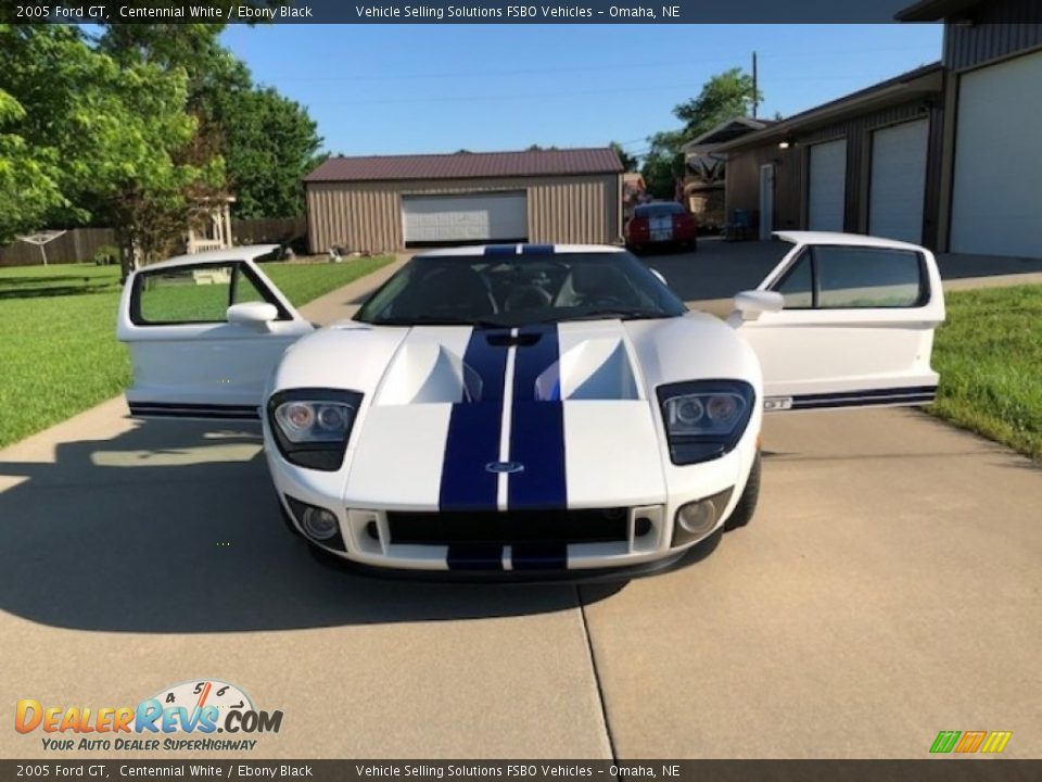 2005 Ford GT Centennial White / Ebony Black Photo #5