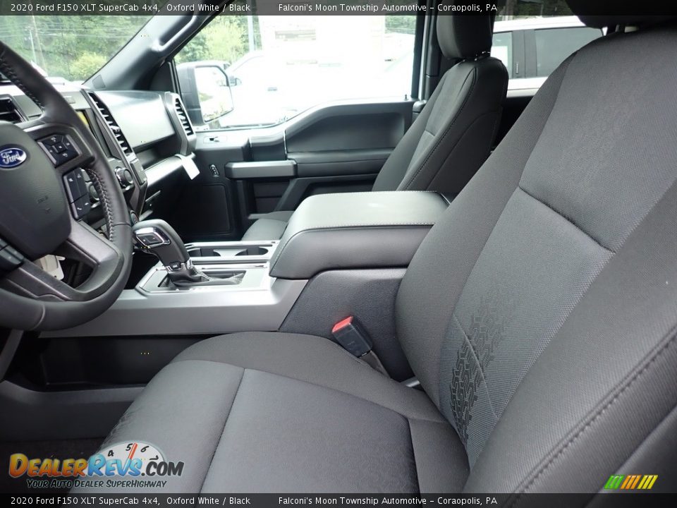 2020 Ford F150 XLT SuperCab 4x4 Oxford White / Black Photo #8