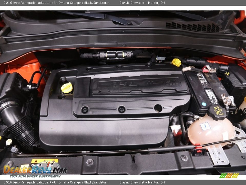 2016 Jeep Renegade Latitude 4x4 1.4 Liter Turbocharged SOHC 16-Valve MultiAir 4 Cylinder Engine Photo #18