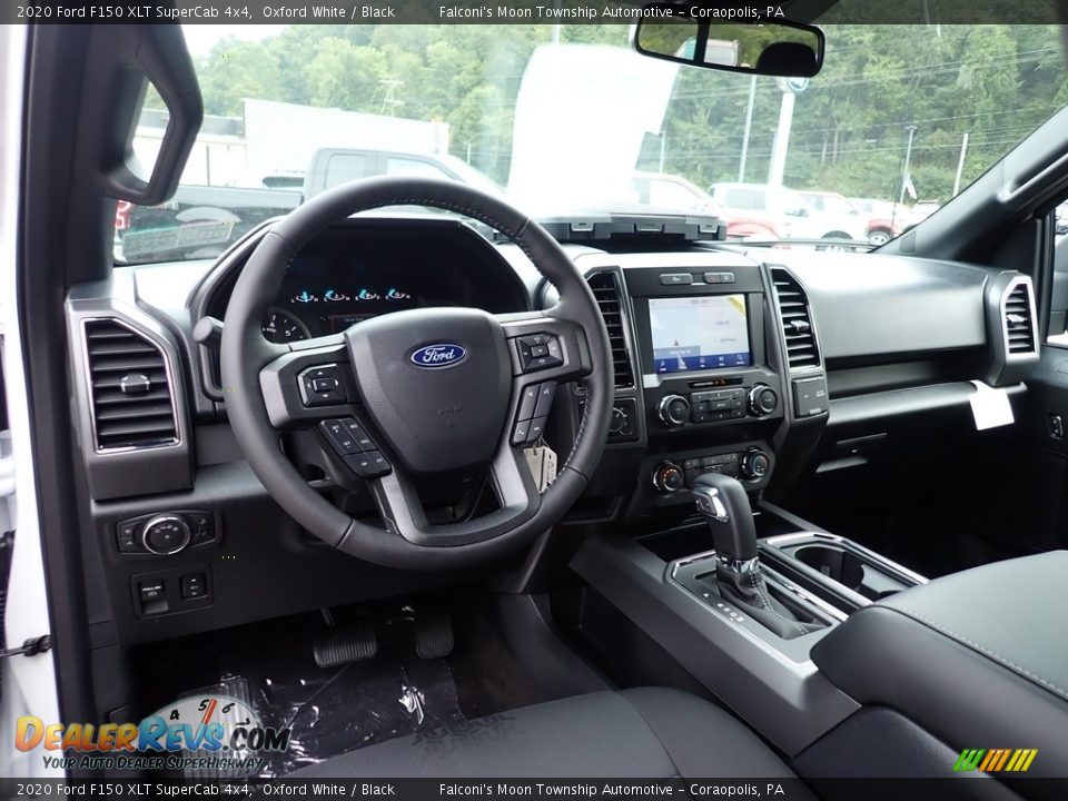 2020 Ford F150 XLT SuperCab 4x4 Oxford White / Black Photo #11