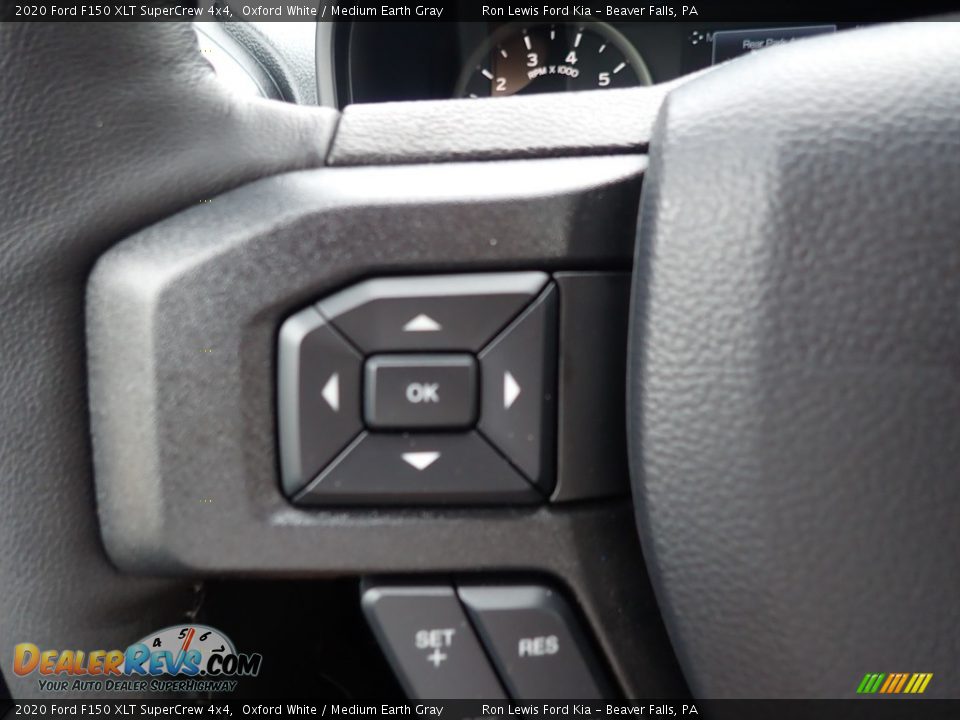 2020 Ford F150 XLT SuperCrew 4x4 Oxford White / Medium Earth Gray Photo #18