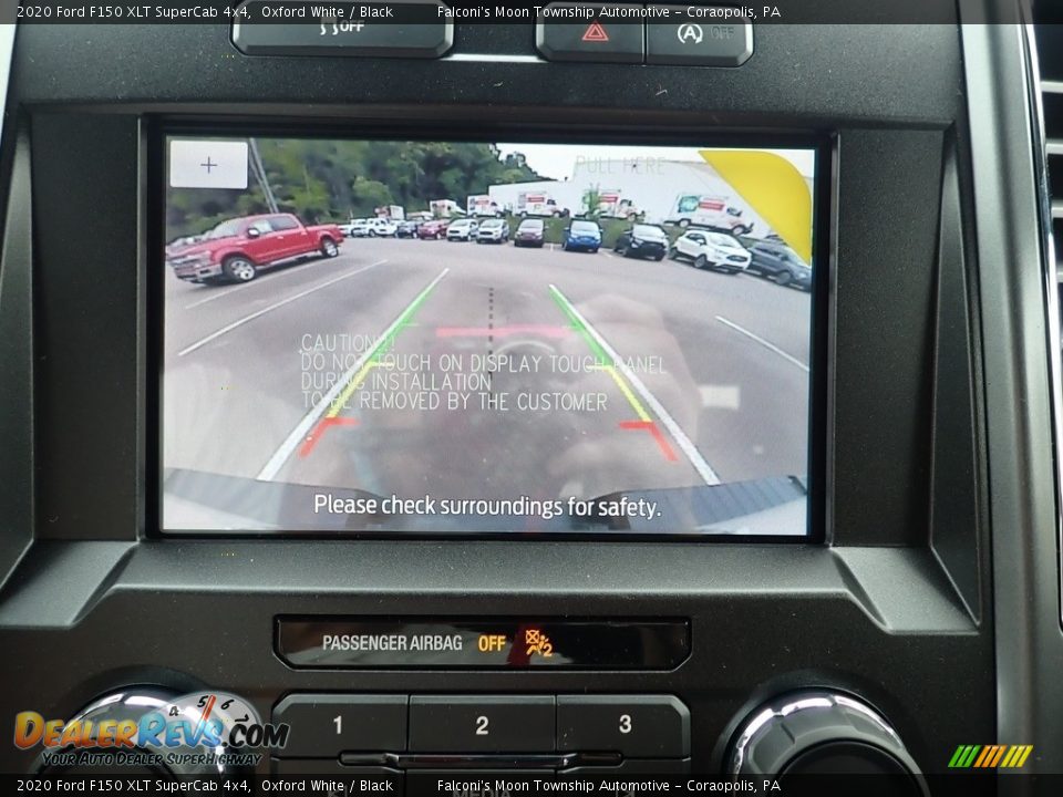 2020 Ford F150 XLT SuperCab 4x4 Oxford White / Black Photo #13