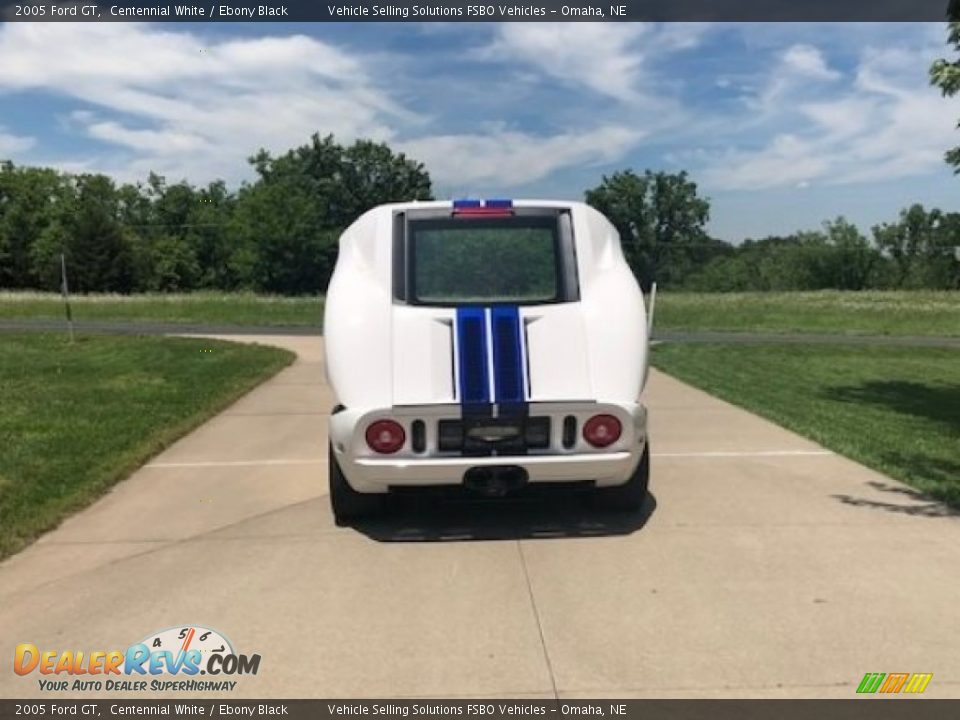 2005 Ford GT Centennial White / Ebony Black Photo #13