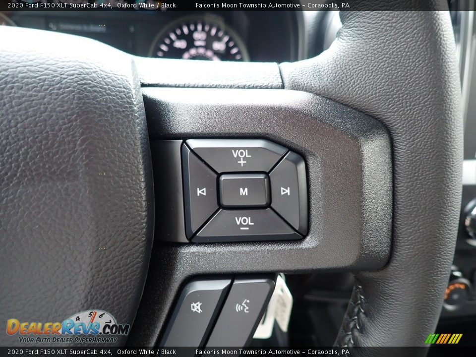 2020 Ford F150 XLT SuperCab 4x4 Oxford White / Black Photo #14
