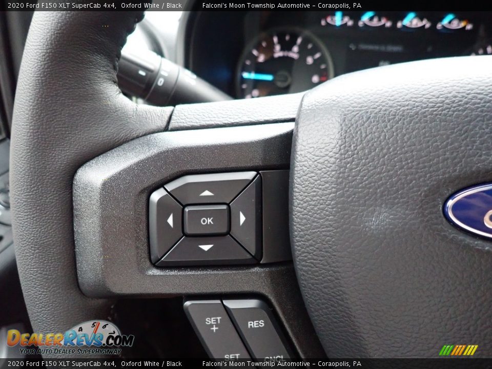 2020 Ford F150 XLT SuperCab 4x4 Oxford White / Black Photo #15