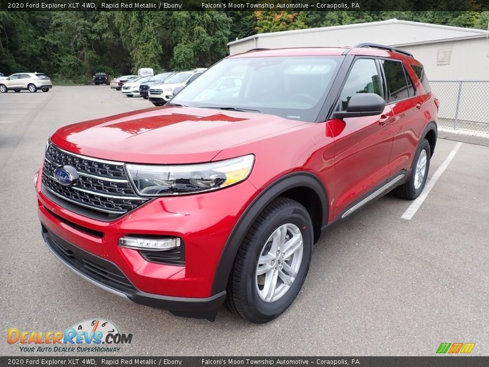 Rapid Red Metallic 2020 Ford Explorer XLT 4WD Photo #5