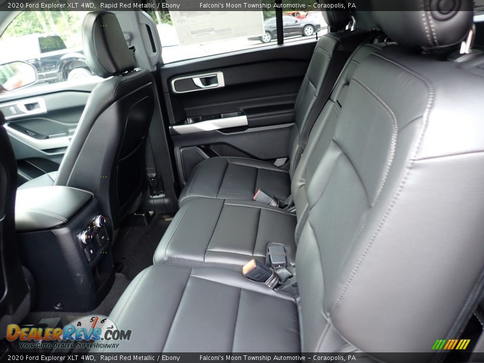 Rear Seat of 2020 Ford Explorer XLT 4WD Photo #7