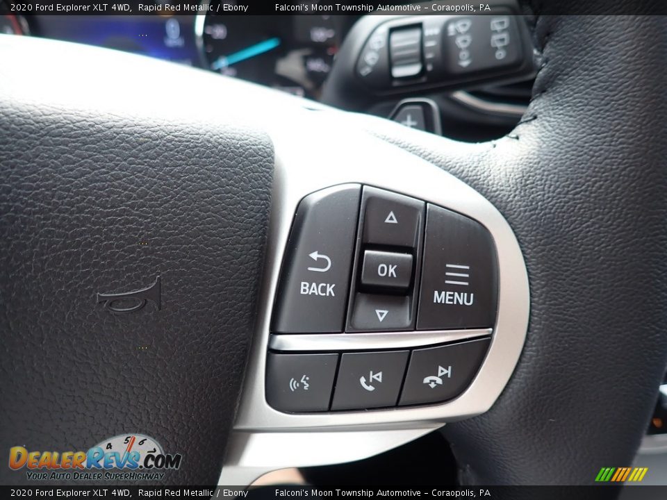 2020 Ford Explorer XLT 4WD Steering Wheel Photo #14
