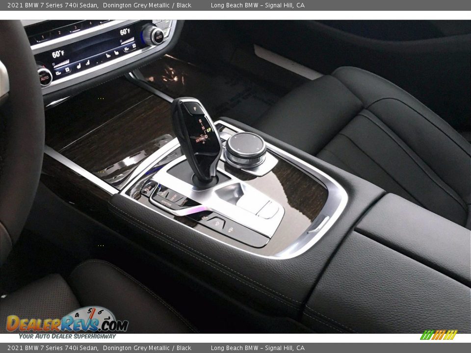 2021 BMW 7 Series 740i Sedan Donington Grey Metallic / Black Photo #8