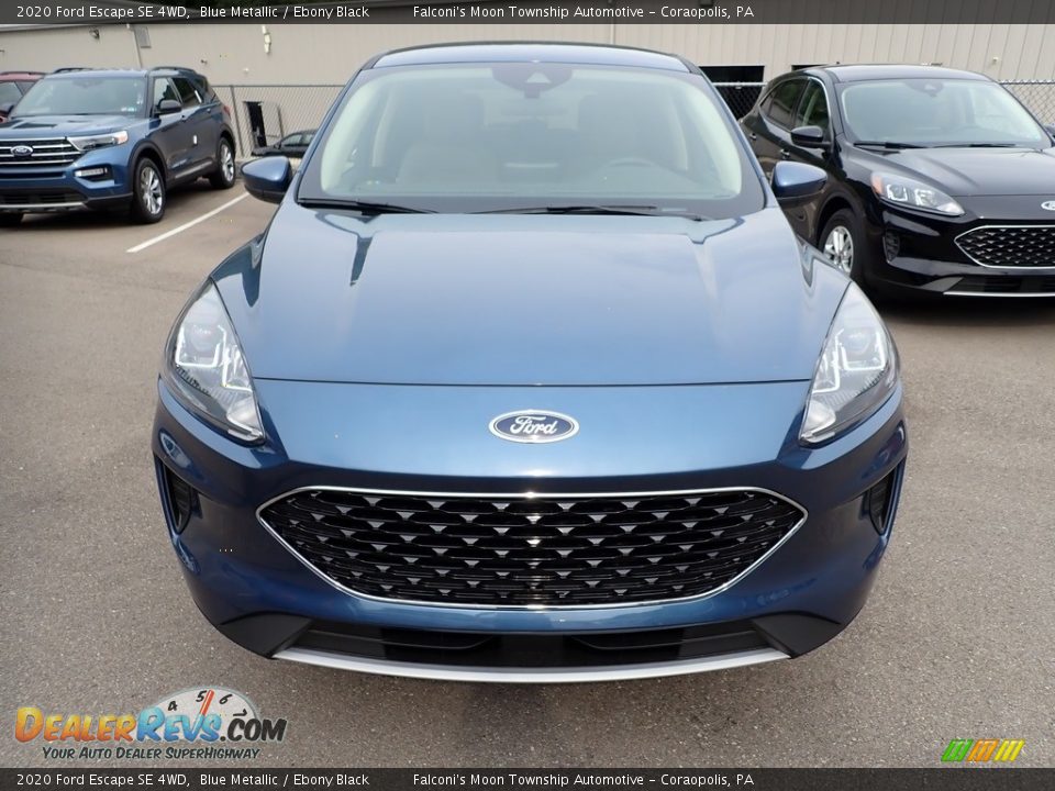 2020 Ford Escape SE 4WD Blue Metallic / Ebony Black Photo #4