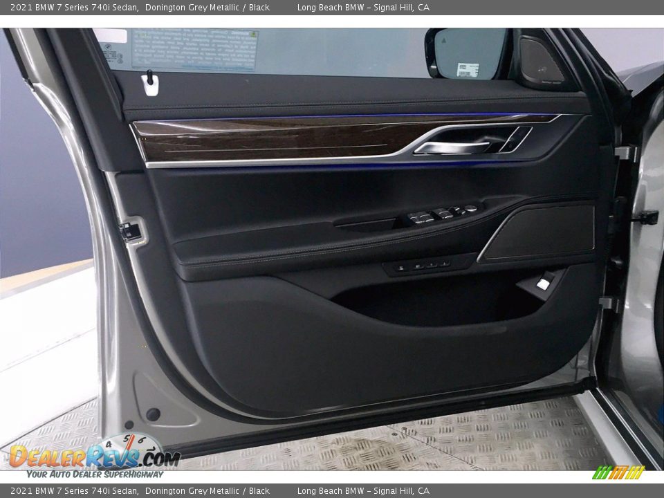 2021 BMW 7 Series 740i Sedan Donington Grey Metallic / Black Photo #13
