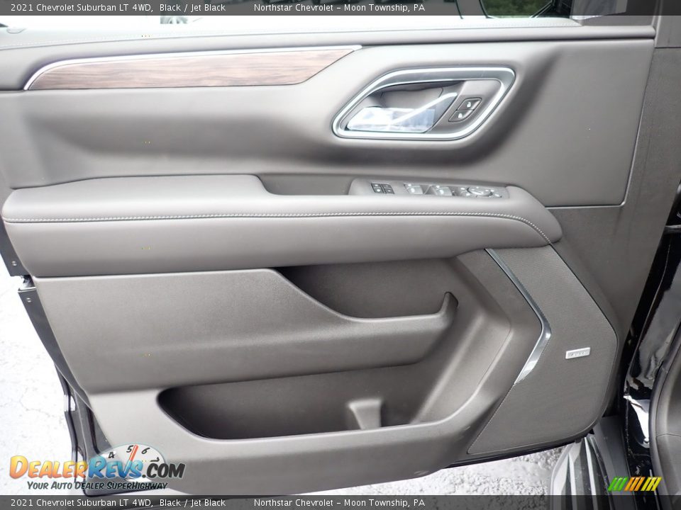 2021 Chevrolet Suburban LT 4WD Black / Jet Black Photo #15