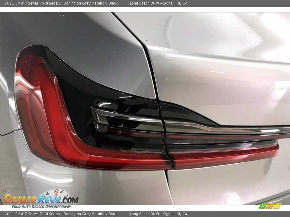2021 BMW 7 Series 740i Sedan Donington Grey Metallic / Black Photo #15