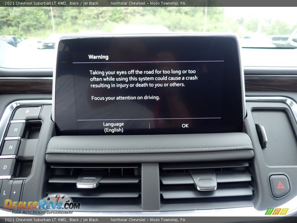 2021 Chevrolet Suburban LT 4WD Black / Jet Black Photo #18