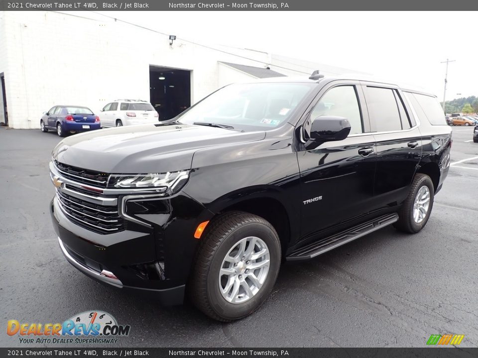 2021 Chevrolet Tahoe LT 4WD Black / Jet Black Photo #1
