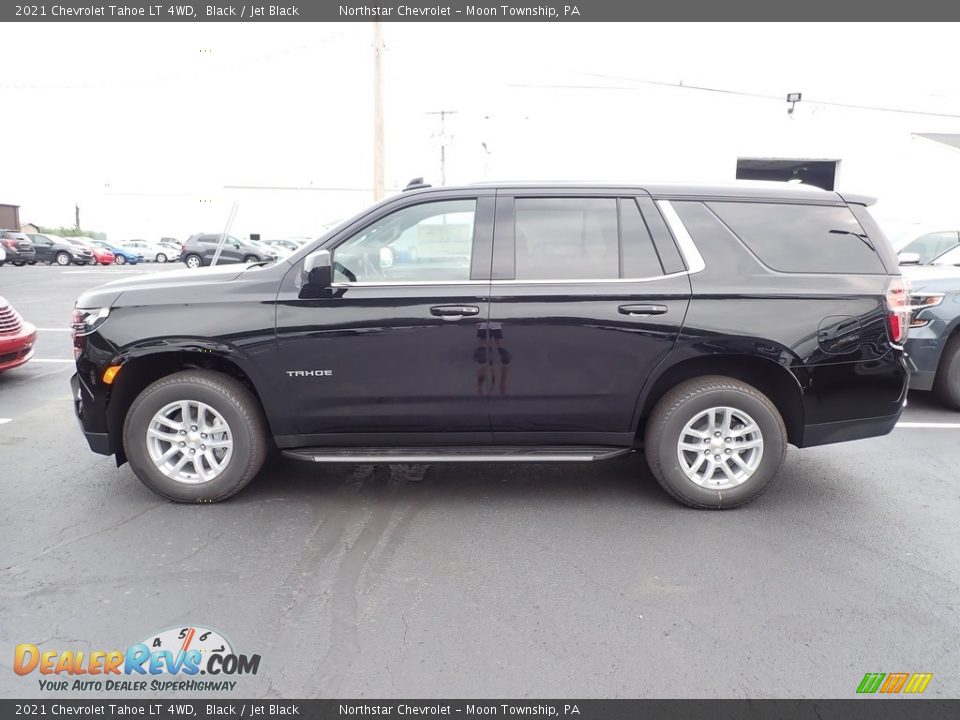 2021 Chevrolet Tahoe LT 4WD Black / Jet Black Photo #3