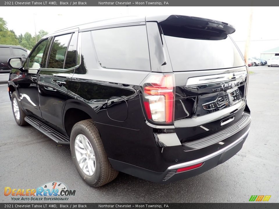2021 Chevrolet Tahoe LT 4WD Black / Jet Black Photo #4
