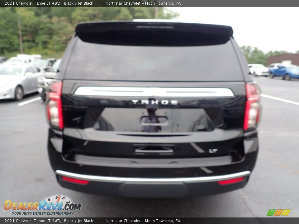 2021 Chevrolet Tahoe LT 4WD Black / Jet Black Photo #5