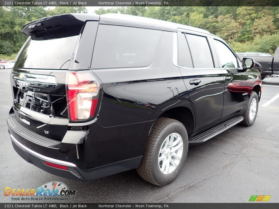 2021 Chevrolet Tahoe LT 4WD Black / Jet Black Photo #6