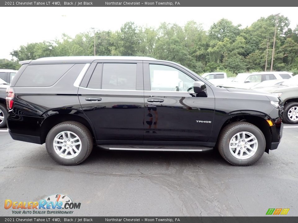 2021 Chevrolet Tahoe LT 4WD Black / Jet Black Photo #7
