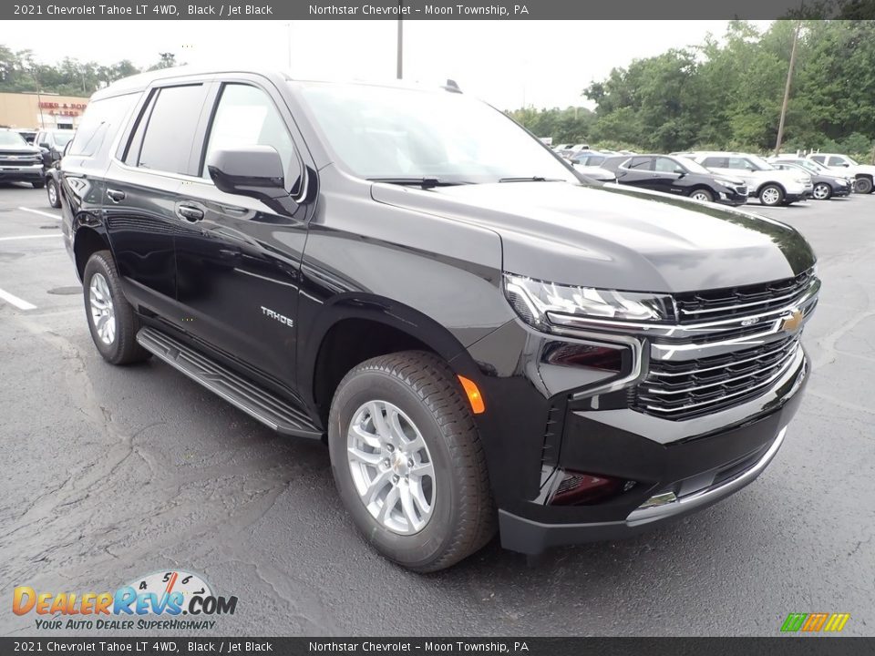 2021 Chevrolet Tahoe LT 4WD Black / Jet Black Photo #8