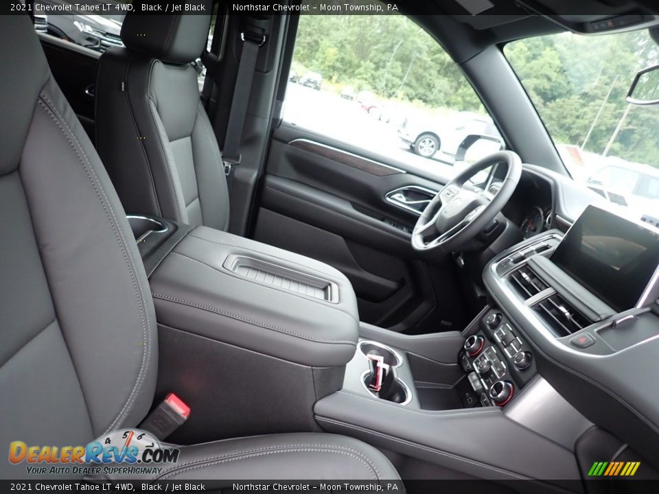 2021 Chevrolet Tahoe LT 4WD Black / Jet Black Photo #10