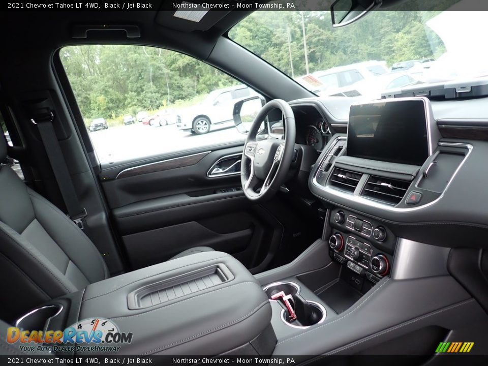 2021 Chevrolet Tahoe LT 4WD Black / Jet Black Photo #11