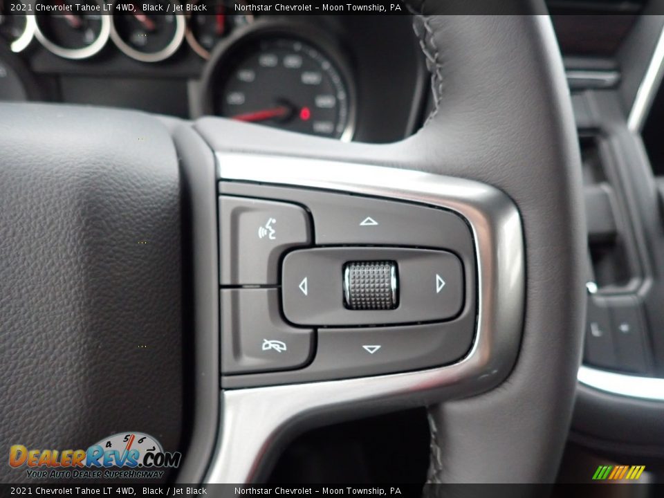 2021 Chevrolet Tahoe LT 4WD Black / Jet Black Photo #18