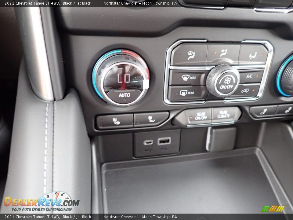 2021 Chevrolet Tahoe LT 4WD Black / Jet Black Photo #20