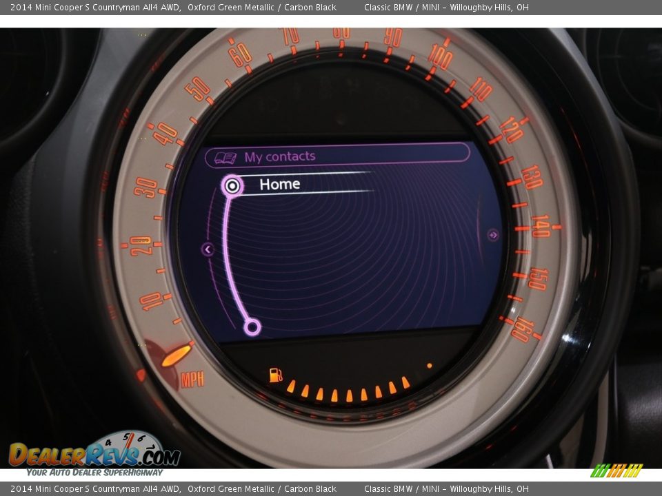 2014 Mini Cooper S Countryman All4 AWD Oxford Green Metallic / Carbon Black Photo #19