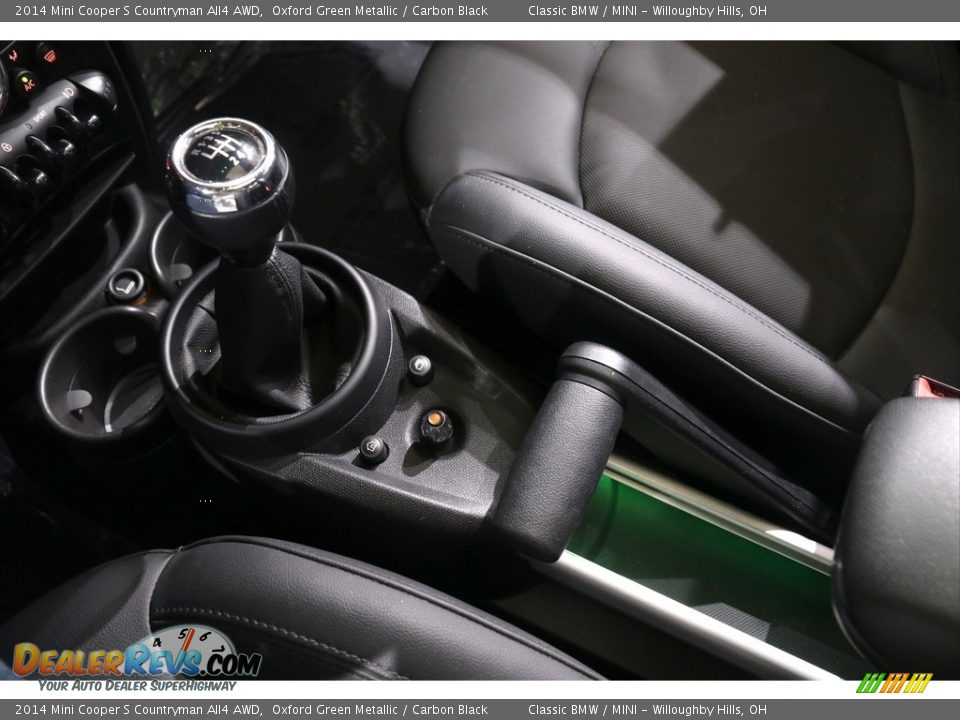 2014 Mini Cooper S Countryman All4 AWD Oxford Green Metallic / Carbon Black Photo #22