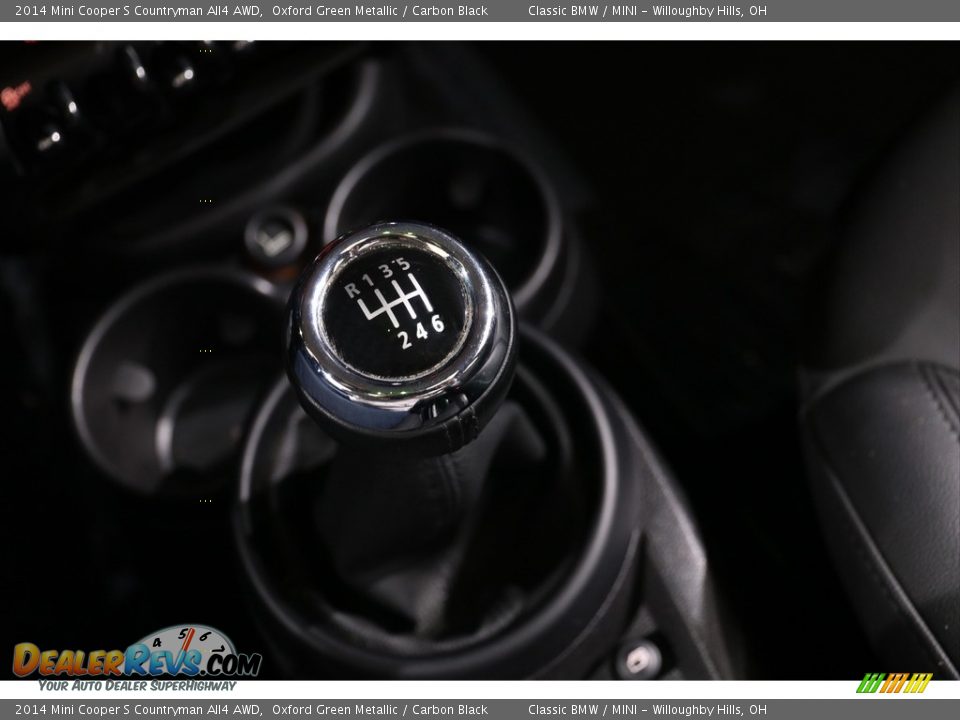 2014 Mini Cooper S Countryman All4 AWD Oxford Green Metallic / Carbon Black Photo #23