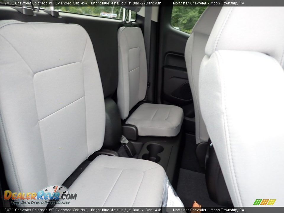 2021 Chevrolet Colorado WT Extended Cab 4x4 Bright Blue Metallic / Jet Black/­Dark Ash Photo #12