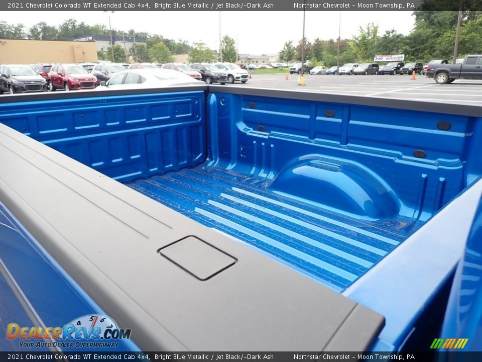 2021 Chevrolet Colorado WT Extended Cab 4x4 Bright Blue Metallic / Jet Black/­Dark Ash Photo #13