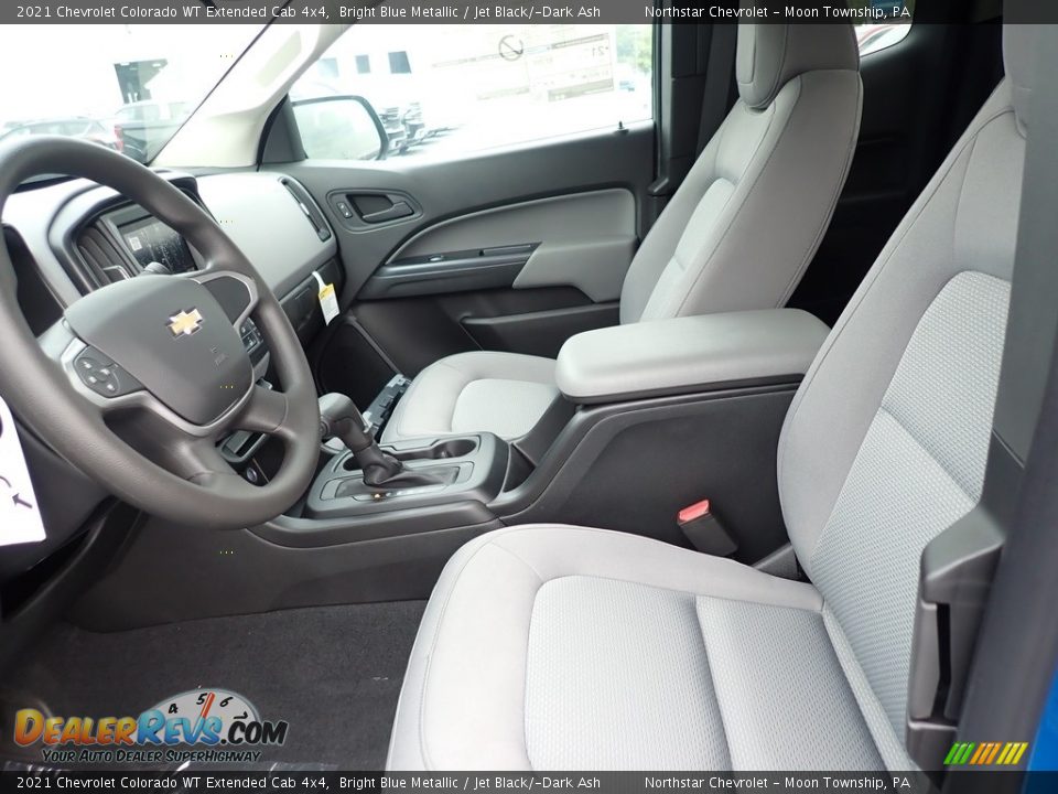 Front Seat of 2021 Chevrolet Colorado WT Extended Cab 4x4 Photo #14